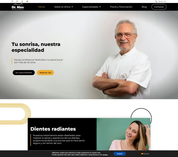 Web de Doctor Mas